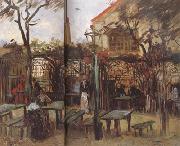 Vincent Van Gogh Terrace of a Cafe on Montmartre (nn04) USA oil painting reproduction